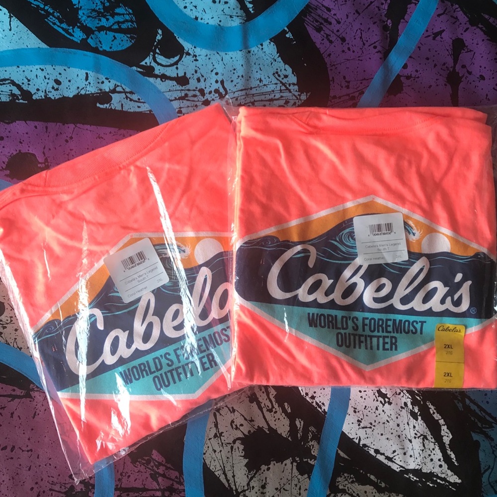 Cabela’s Men’s Legend South T-Shirt New In Bags!